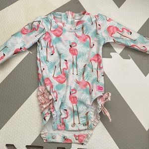 Ruffle Butts One Piece Baby Girl Swimsuit